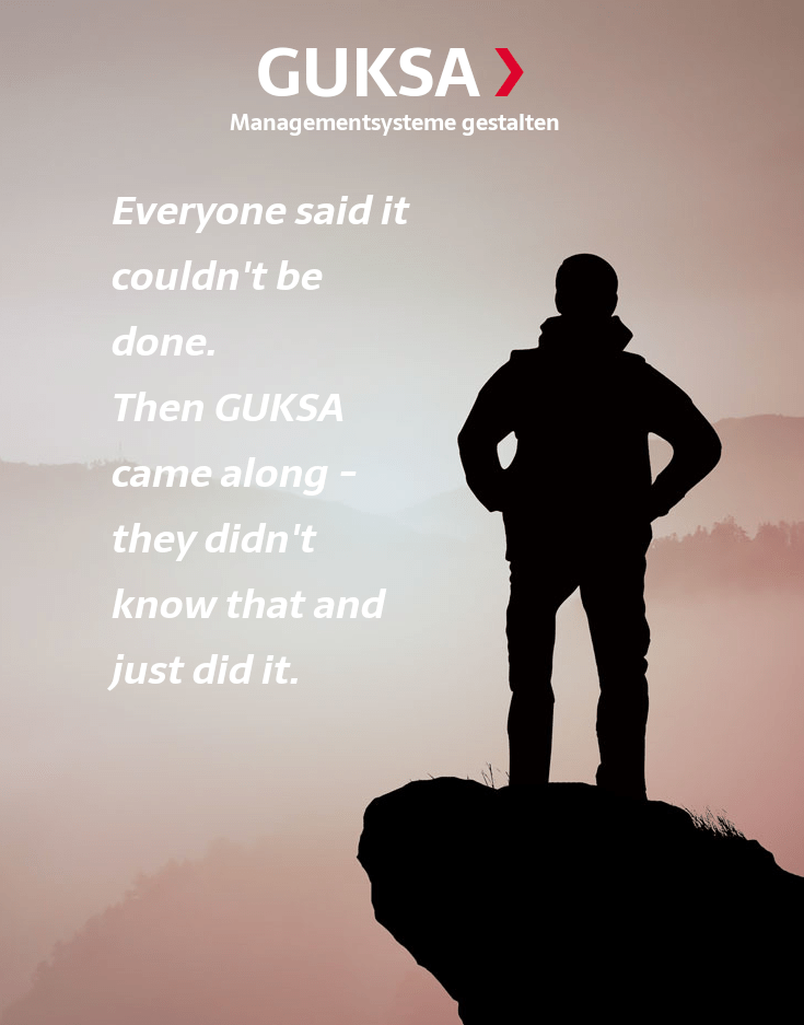 Everyone said it couldn't be done. Then GUKSA came along - they didn't know that and just did it.